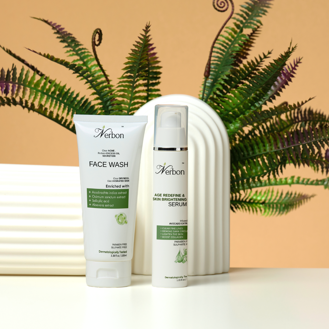 NEEM TULSI FACE WASH & SKIN REPAIRING GEL COMBO