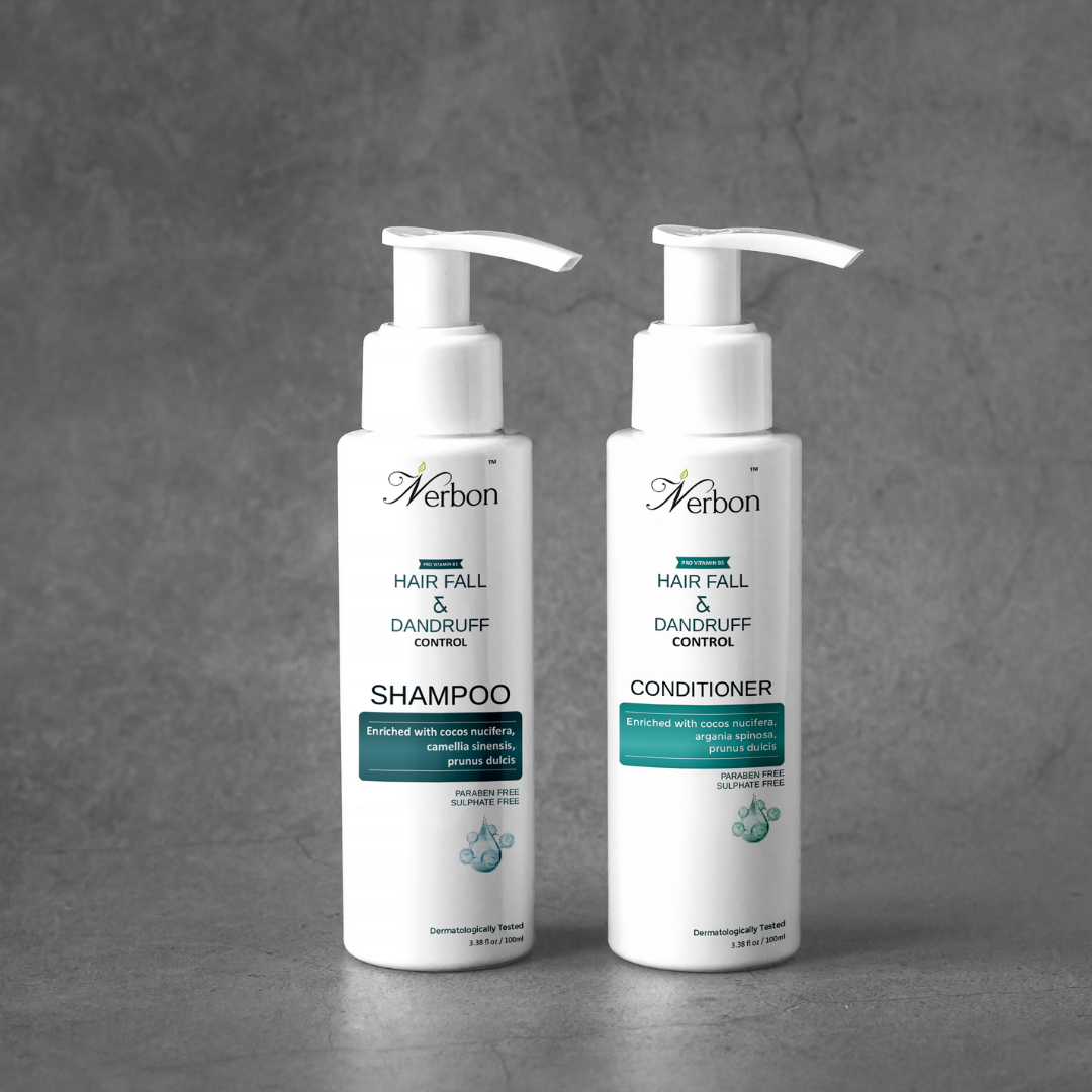 HAIRFALL AND DANDRUFF CONTROL SHAMPOO  & HAIRFALL AND DANDRUFF CONTROL CONDITIONER  COMBO