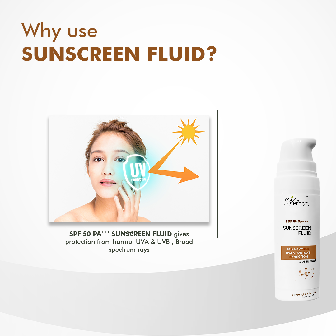 NERBON SUNSCREEN FLUID SPF 50 PA+++ (30g)