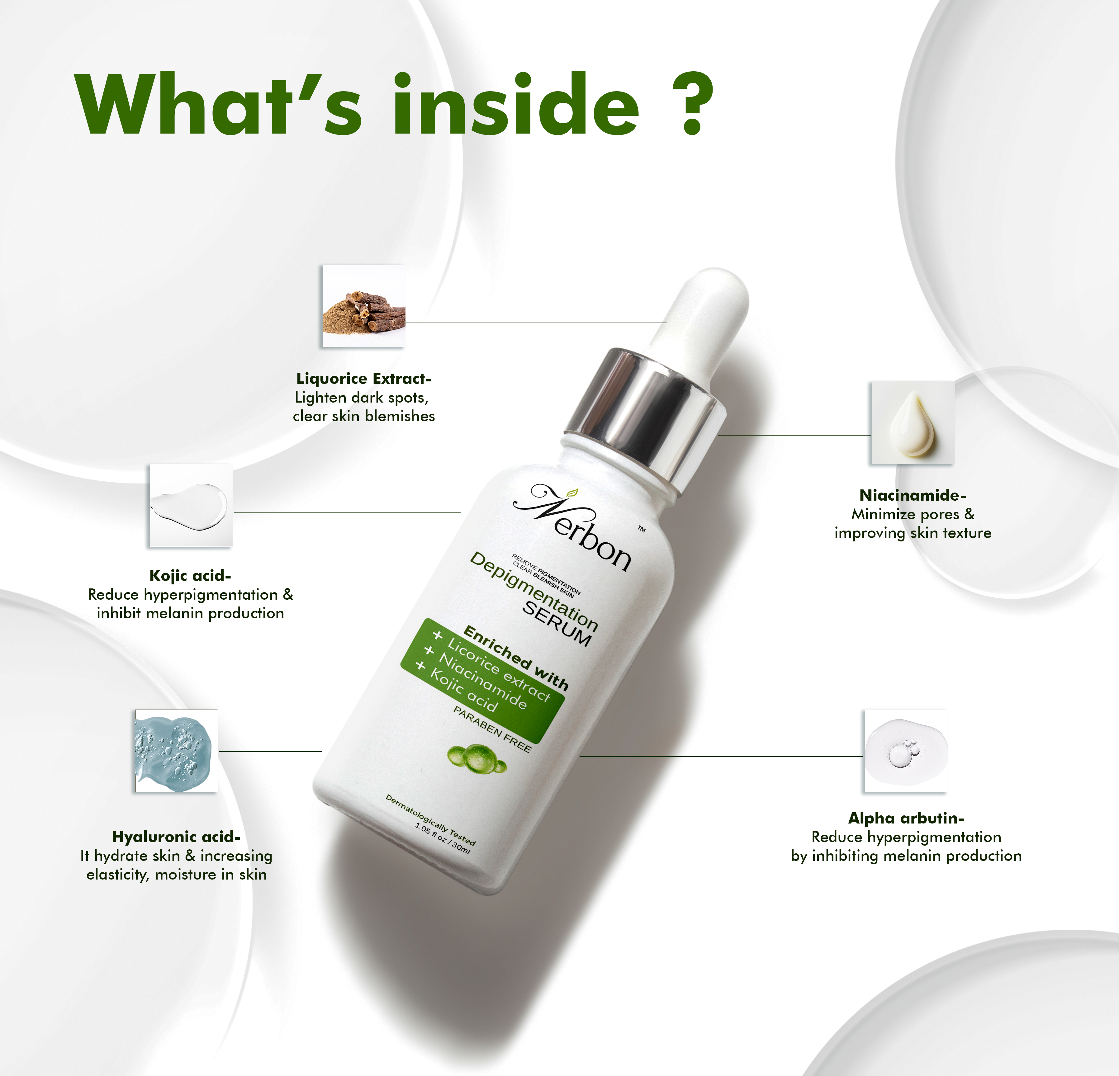 NERBON DEPIGMENTATION SERUM (30ML)