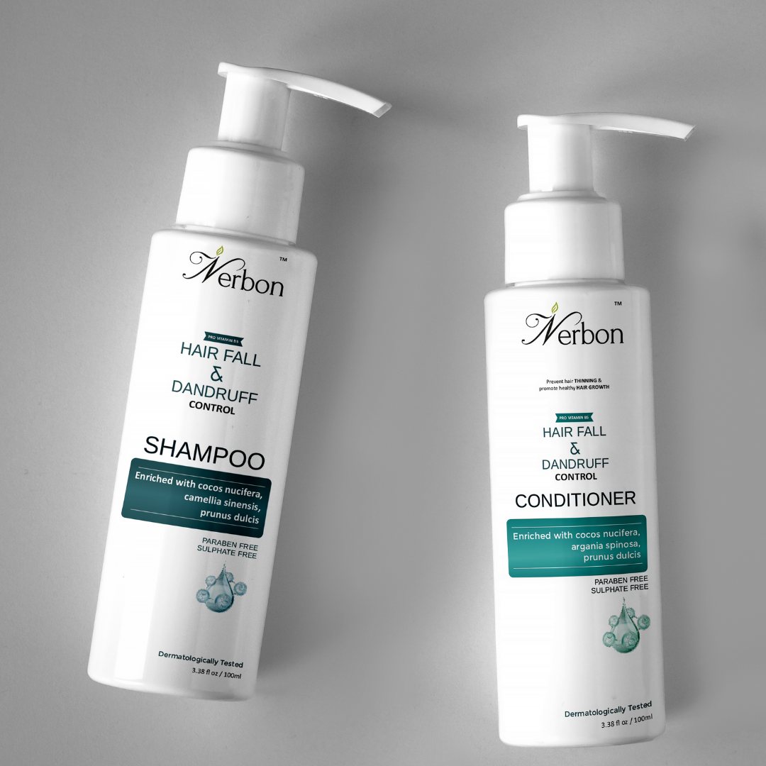 HAIRFALL AND DANDRUFF CONTROL SHAMPOO  & HAIRFALL AND DANDRUFF CONTROL CONDITIONER  COMBO