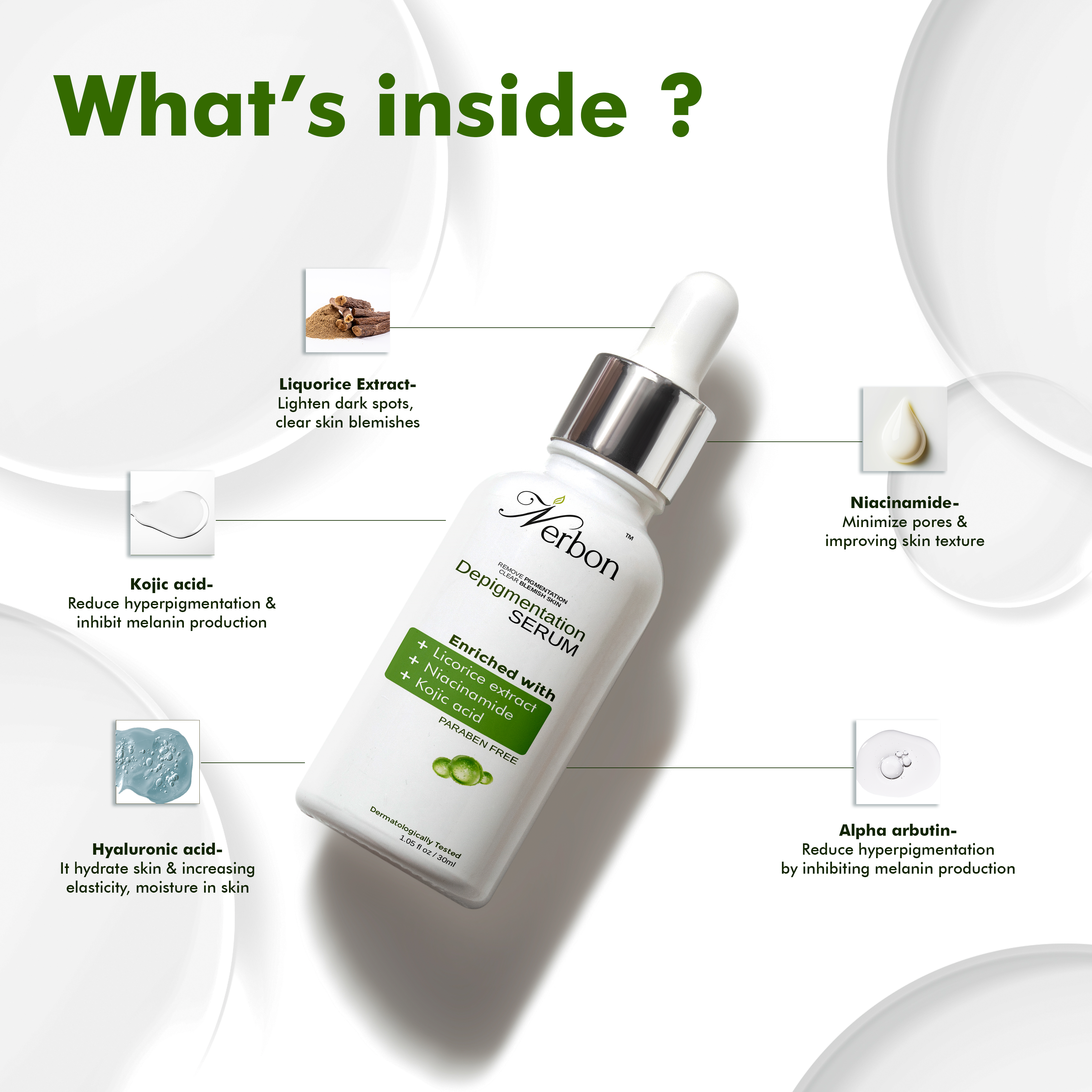 NERBON DEPIGMENTATION SERUM (30ML)